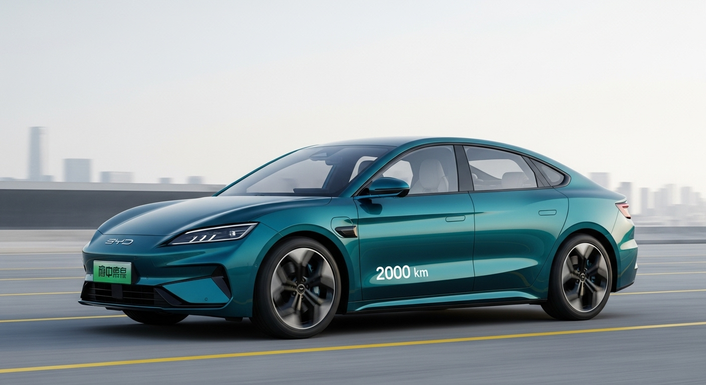 BYD's Game-Changer: The 2000KM Range EV
